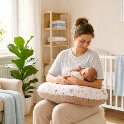 Babymam rogal minky poduszka do karmienia xxl