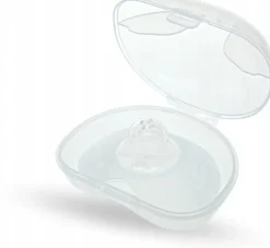 Babymam silikonowe osłonki na piersi sutki + etui premium rozmiar M