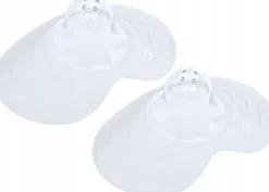 Babymam silikonowe osłonki na piersi sutki + etui premium rozmiar L