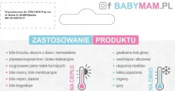 Babymam termofor z pestek wiśni na kolkę ból