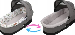 Babymam usztywniana dwustronna wkładka do gondoli
