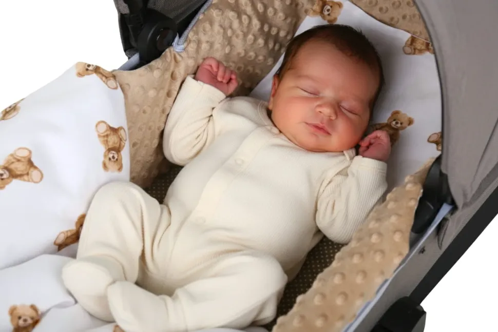 Babymam wkładka do gondoli wózka na zamek usztywniana dwustronna