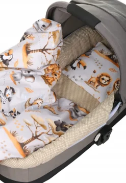 Babymam wkładka do gondoli wózka na zamek usztywniana dwustronna