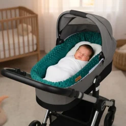Babymam wkładka do gondoli wózka na zamek usztywniana dwustronna