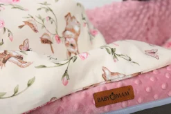 Babymam wkładka do gondoli wózka na zamek usztywniana dwustronna