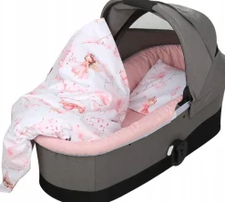 Babymam wkładka do gondoli wózka na zamek usztywniana dwustronna