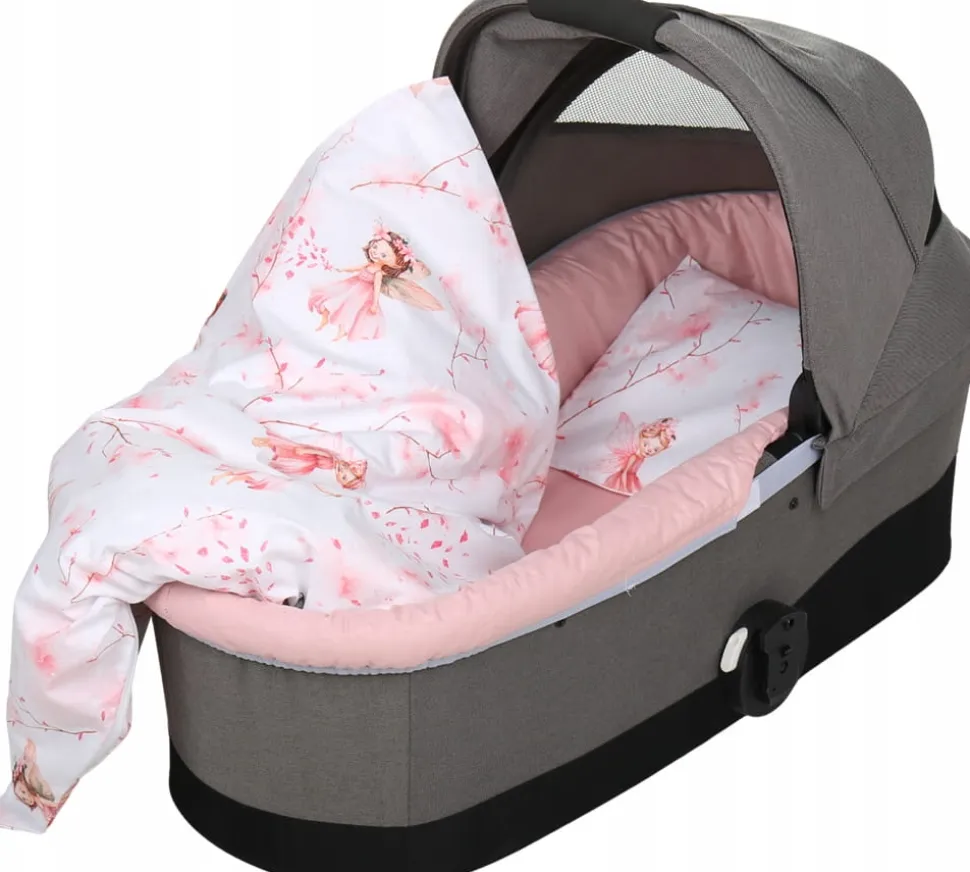 Babymam wkładka do gondoli wózka na zamek usztywniana dwustronna