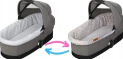 Babymam wkładka do gondoli wózka na zamek usztywniana dwustronna