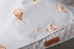 Babymam wkładka do gondoli wózka na zamek usztywniana dwustronna