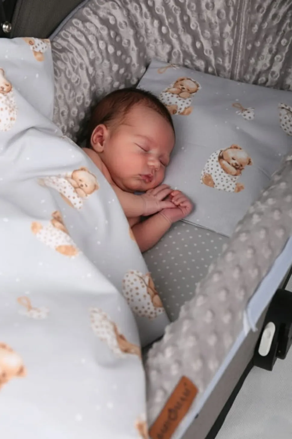 Babymam wkładka do gondoli wózka na zamek usztywniana dwustronna