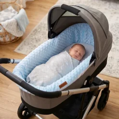 Babymam wkładka do gondoli wózka na zamek usztywniana dwustronna