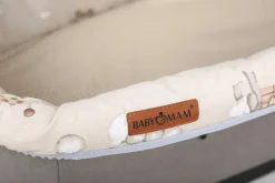 Babymam wkładka do gondoli wózka na zamek usztywniana dwustronna
