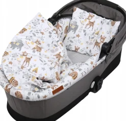 Babymam wkładka do gondoli wózka + prześcieradło