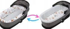 Babymam wkładka do gondoli wózka + prześcieradło