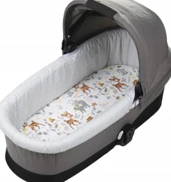 Babymam wkładka do gondoli wózka + prześcieradło