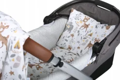 Babymam wkładka do gondoli wózka + prześcieradło