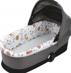 Babymam wkładka do gondoli wózka + prześcieradło