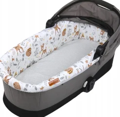 Babymam wkładka do gondoli wózka + prześcieradło