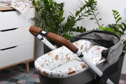 Babymam wkładka do gondoli wózka + prześcieradło