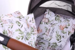 Babymam wkładka do gondoli wózka + prześcieradło