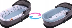 Babymam wkładka do gondoli wózka + prześcieradło