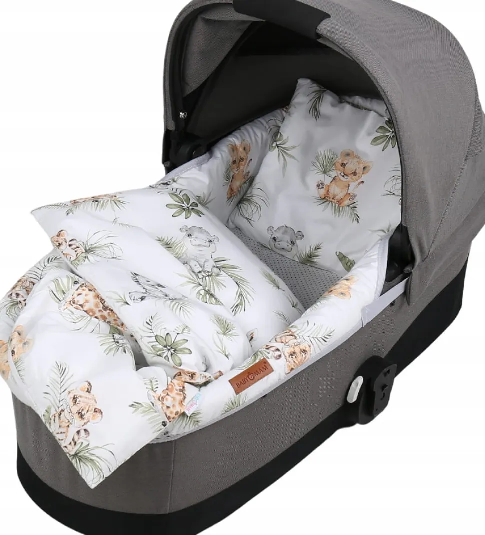 Babymam wkładka do gondoli wózka + prześcieradło