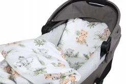 Babymam wkładka do gondoli wózka + prześcieradło