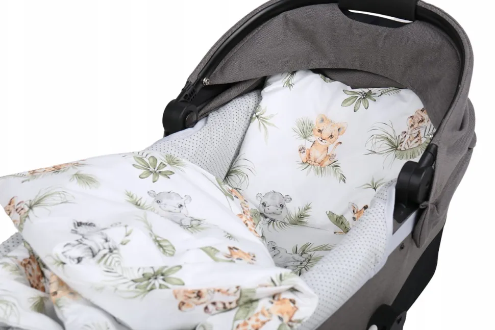 Babymam wkładka do gondoli wózka + prześcieradło