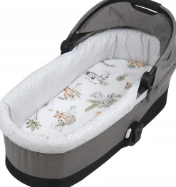 Babymam wkładka do gondoli wózka + prześcieradło