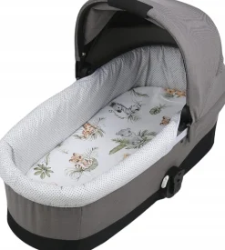 Babymam wkładka do gondoli wózka + prześcieradło