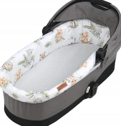 Babymam wkładka do gondoli wózka + prześcieradło