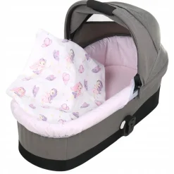 Babymam wkładka do gondoli wózka + prześcieradło