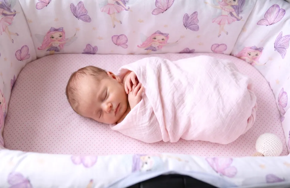 Babymam wkładka do gondoli wózka + prześcieradło