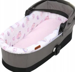 Babymam wkładka do gondoli wózka + prześcieradło