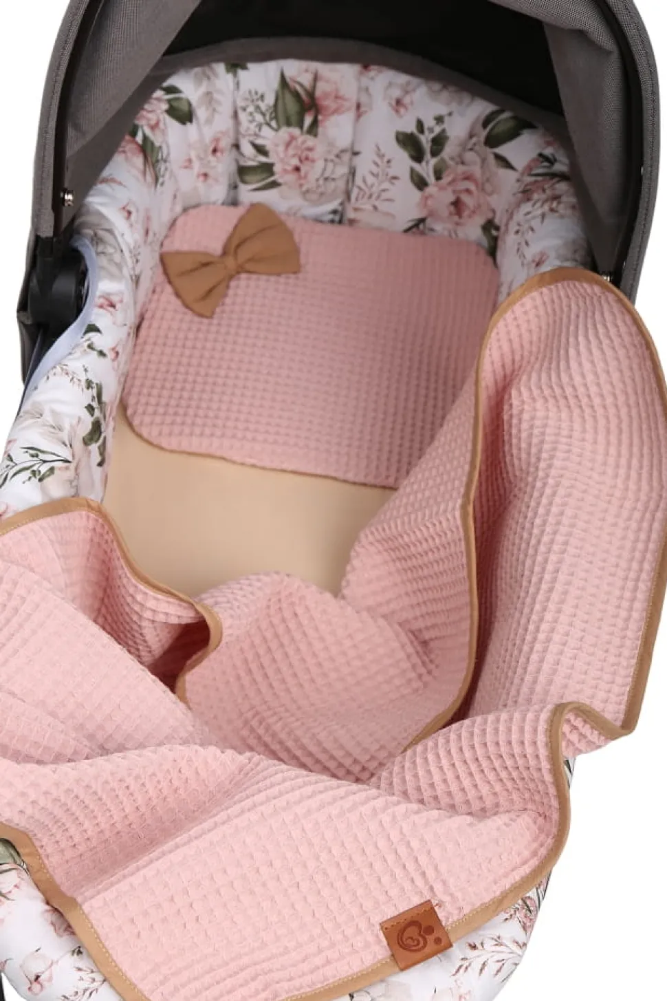 Babymam wkładka do gondoli wózka + prześcieradło
