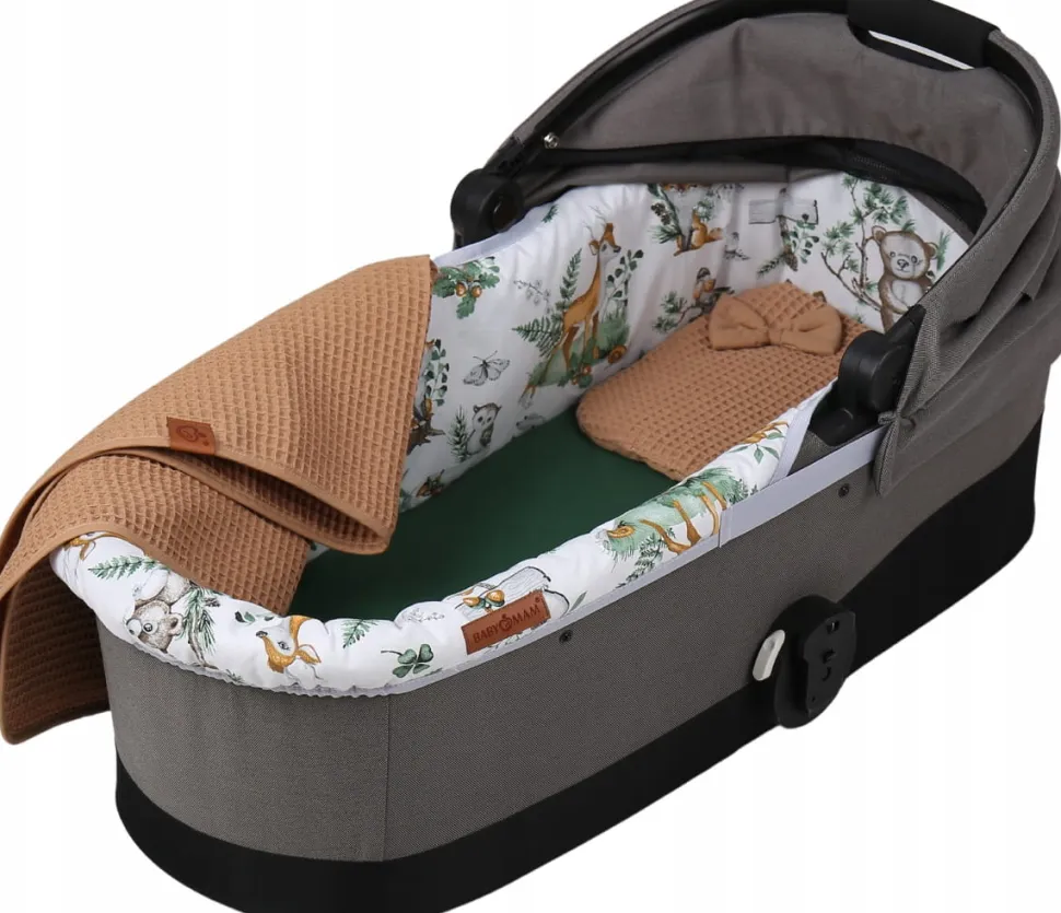 Babymam wkładka do gondoli wózka + prześcieradło