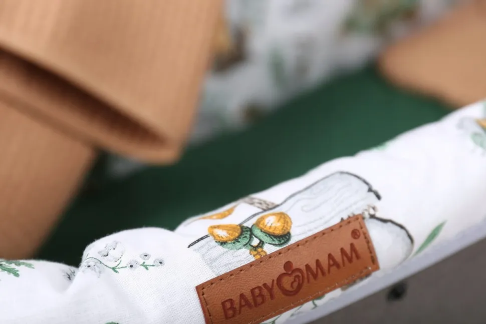 Babymam wkładka do gondoli wózka + prześcieradło