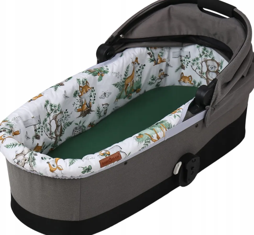 Babymam wkładka do gondoli wózka + prześcieradło
