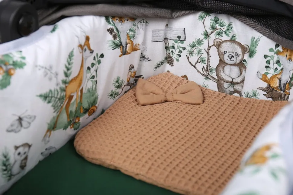 Babymam wkładka do gondoli wózka + prześcieradło