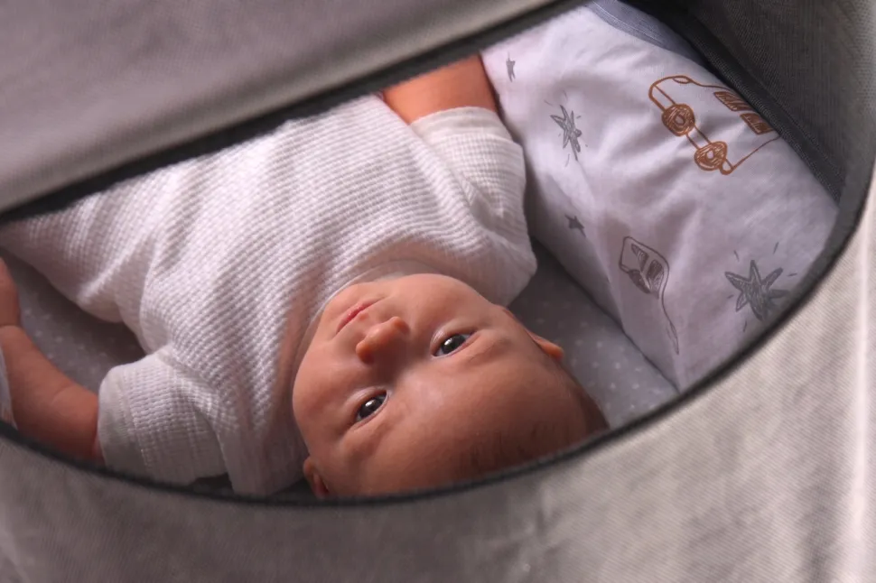 Babymam wkładka do gondoli wózka + prześcieradło