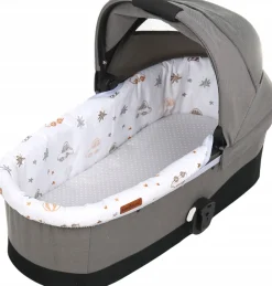 Babymam wkładka do gondoli wózka + prześcieradło