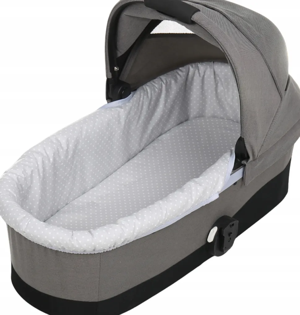 Babymam wkładka do gondoli wózka + prześcieradło