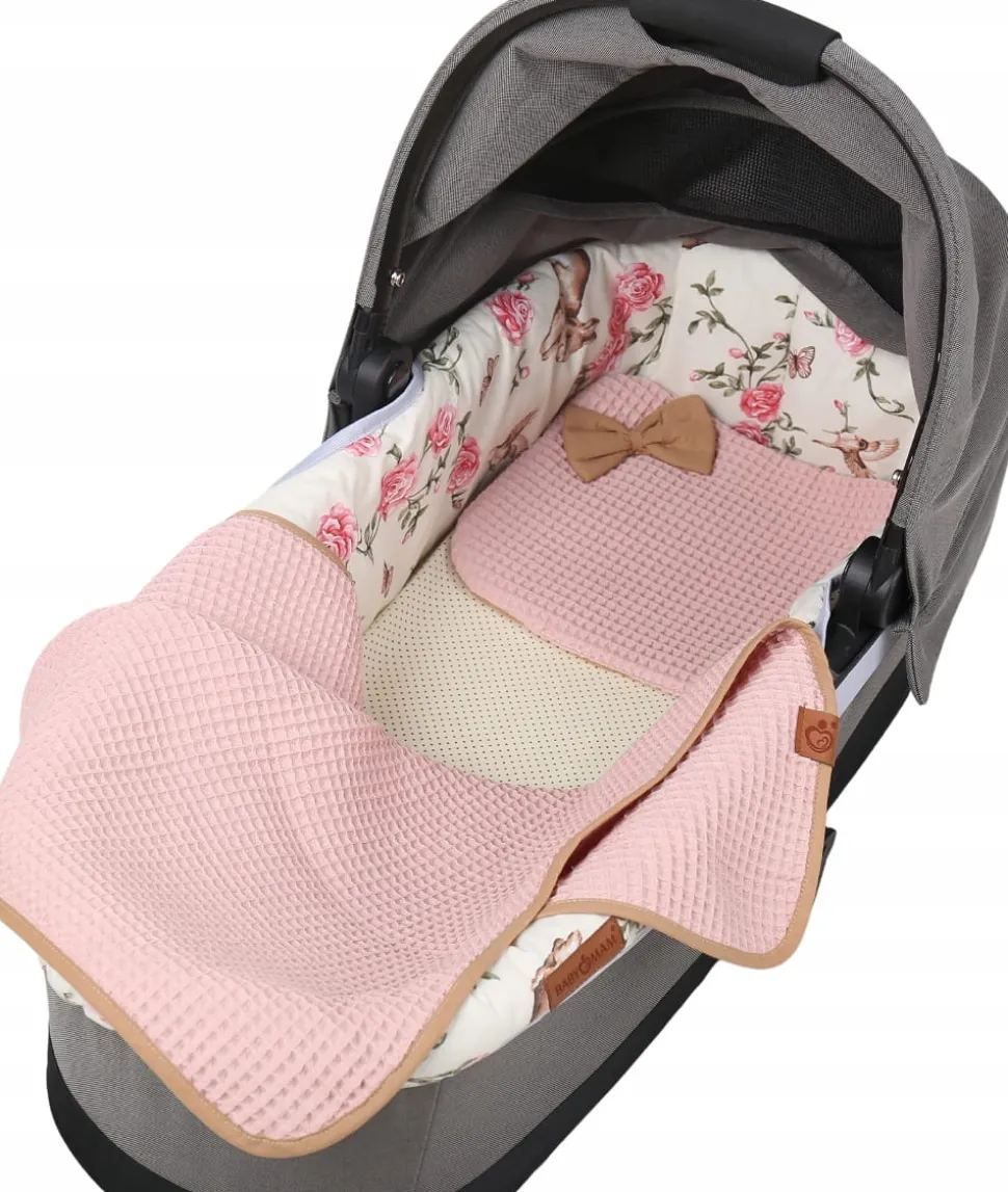 Babymam wkładka do gondoli wózka + prześcieradło