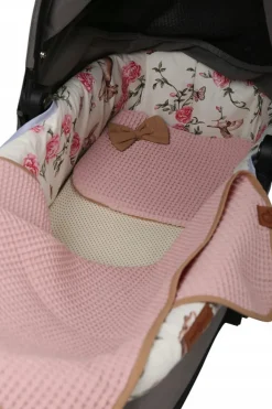Babymam wkładka do gondoli wózka + prześcieradło