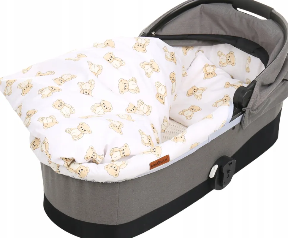 Babymam wkładka do gondoli wózka + prześcieradło