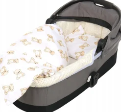 Babymam wkładka do gondoli wózka + prześcieradło