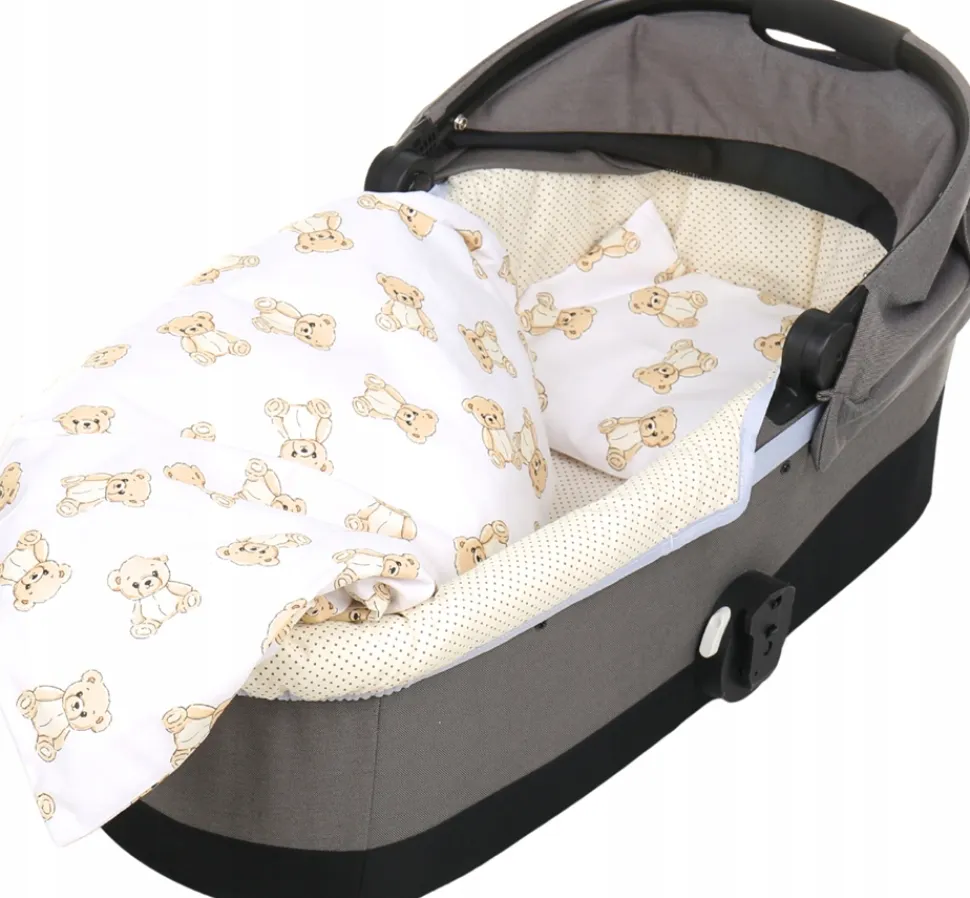 Babymam wkładka do gondoli wózka + prześcieradło