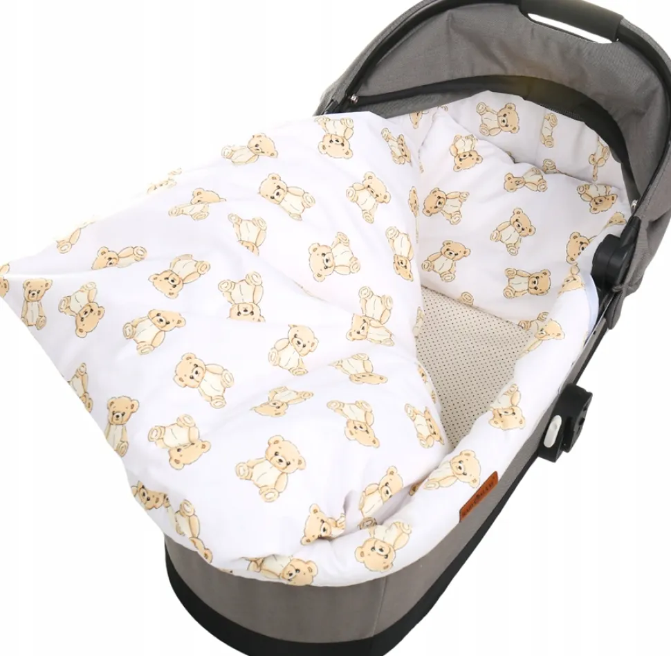 Babymam wkładka do gondoli wózka + prześcieradło