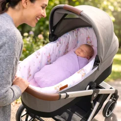 Babymam wkładka do gondoli wózka + prześcieradło