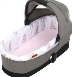 Babymam wkładka do gondoli wózka + prześcieradło